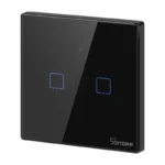 16213_4 Jutiklinis šviesos jungiklis WiFi + RF 433 Sonoff T3 EU TX (2 kanalai)