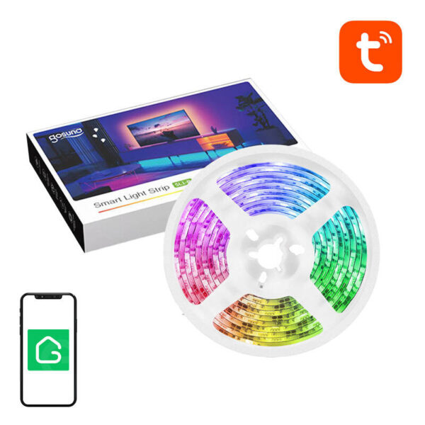 Išmanioji "WiFi" RGB LED šviesos diodų juosta "Gosund SL1" (2,8 m), Tuya