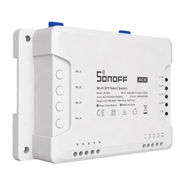 18703_2 SONOFF "WiFi" išmanusis jungiklis 4CHR3