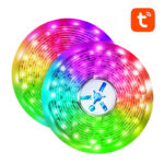 19420_2 Išmanioji "WiFi" RGB LED šviesos juosta NiteBird SL3 (2x5 m), Tuya