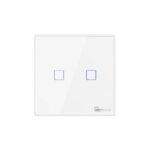 Išmanusis belaidis sieninis jungiklis Sonoff T2EU2C-RF 433 MHz (2 kanalai)