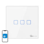 20828_3 Išmanusis belaidis sieninis jungiklis "Sonoff T2EU3C-RF" 433 MHz (3 kanalų)