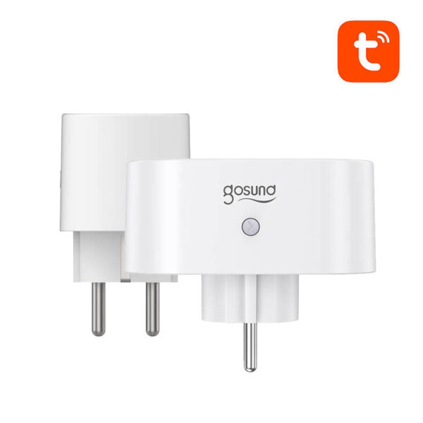 22485_3 Dvigubas išmanusis kištukas WiFi Gosund SP211 (2 vnt.) 3500W Tuya