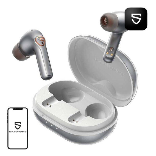 Ausinės TWS Soundpeats H2 (pilkos spalvos)