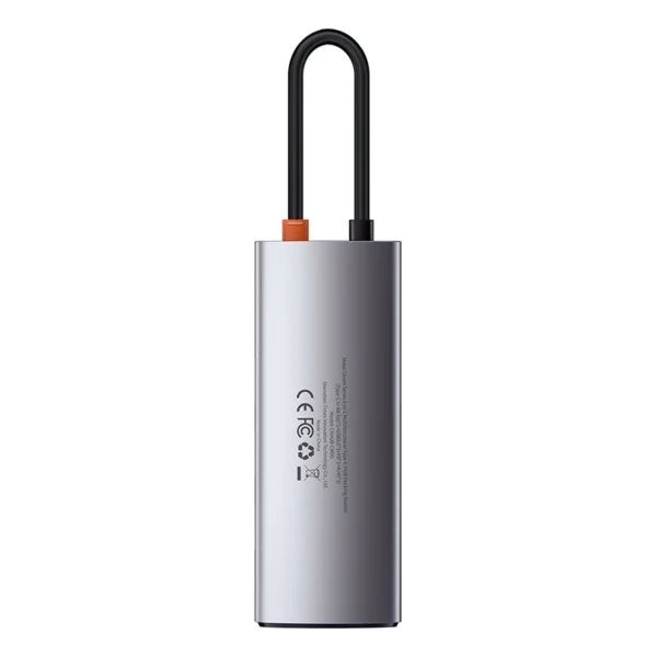 Adapteris 5in1 Baseus Hub USB-C į 3x USB 3.0 + HDMI + USB-C PD