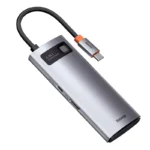 Adapteris 5in1 Baseus Hub USB-C į 3x USB 3.0 + HDMI + USB-C PD