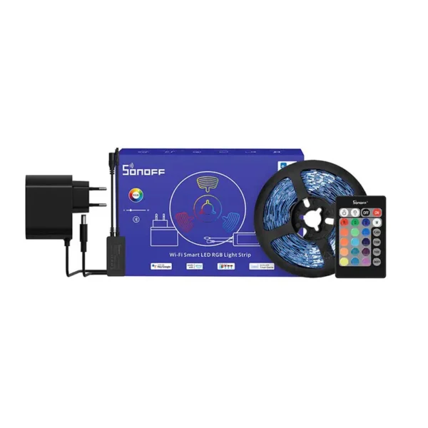 Išmaniosios LED RGB "WiFi" šviesos juostos Sonoff L2 Lite 5 m