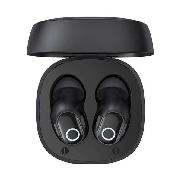 Belaidės ausinės "Baseus Bowie WM02 TWS", "Bluetooth 5" (juodos spalvos)