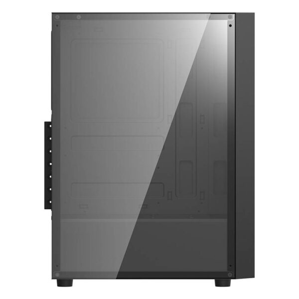 "Darkflash A290" kompiuterio korpusas (juodas) + 3 ventiliatoriai