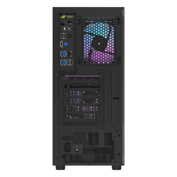 "Darkflash A290" kompiuterio korpusas (juodas) + 3 ventiliatoriai