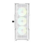 Darkflash DK431 kompiuterio korpusas (baltas) + 4 ventiliatoriai