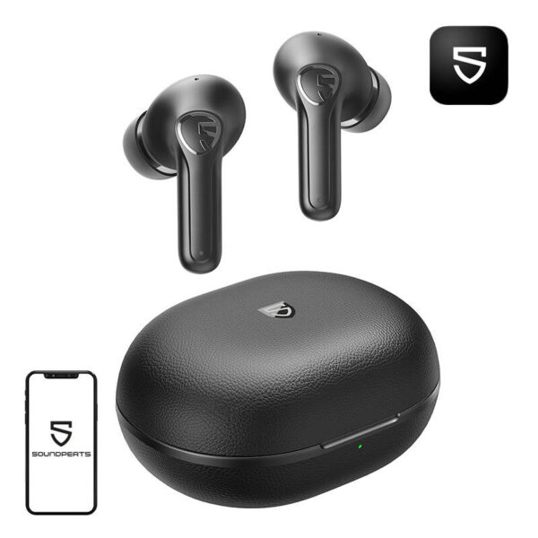 Ausinės "Soundpeats Life TWS" (juodos spalvos)