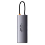 27803_2 Adapteris 8in1 Baseus StarJoy serijos, USB-C ir 3x USB 3.1 + HDMI + USB-C PD + RJ45 + microSD/SD