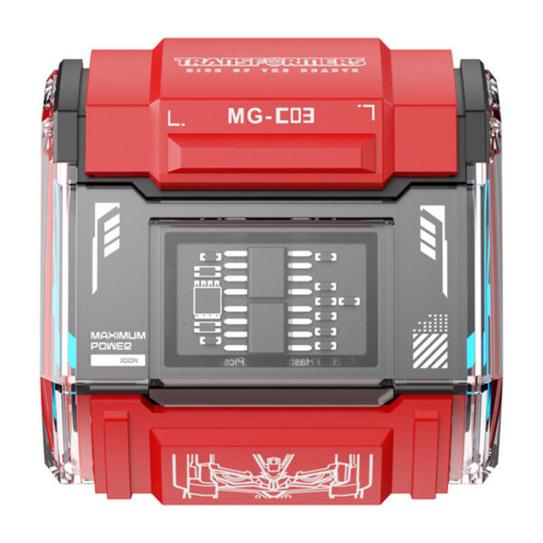 46085_2 Ausinės TWS Transformers MG-C03 (raudonos spalvos)