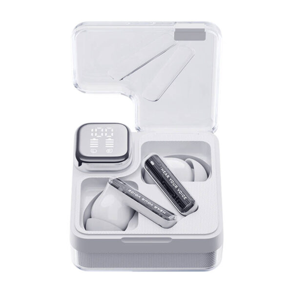 46186_3 Ausinės TWS QCY MeloBuds Neo T31 (baltos spalvos)