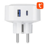 47234_5 Gosund SP6 16A USB-C 20W Tuya išmanusis WiFi/Bluetooth lizdas