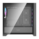 48146_10 Darkflash DRX90 kompiuterio korpusas su stiklu (juodas)