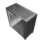 Darkflash DRX90 kompiuterio korpusas su tinkleliu (juodas)