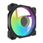 48329_4 "Darkflash DR08" aušinimo ventiliatorius (juodas)
