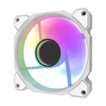 48332_1 "Darkflash DR08" aušinimo ventiliatorius (baltas)
