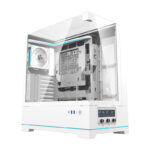 Darkflash DY450 PRO kompiuterio korpusas (baltas) + 1 ventiliatorius