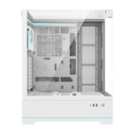 "Darkflash DY450L PRO" kompiuterio korpusas (baltas) + 1 ventiliatorius