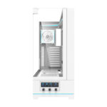 "Darkflash DY450L PRO" kompiuterio korpusas (baltas) + 1 ventiliatorius