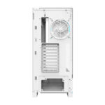 "Darkflash DY450L PRO" kompiuterio korpusas (baltas) + 1 ventiliatorius