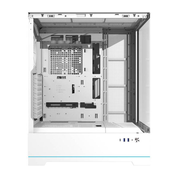 "Darkflash DY451L" kompiuterio korpusas (baltas)