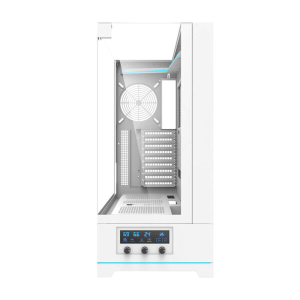 "Darkflash DY450L" kompiuterio korpusas (baltas)