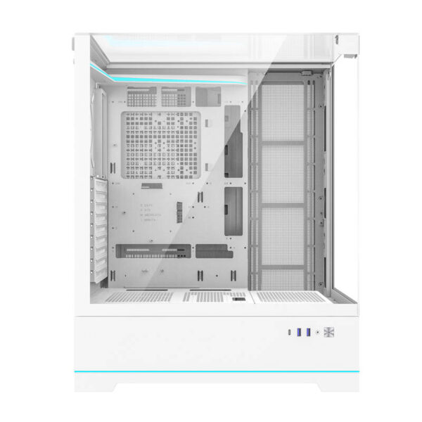 "Darkflash DY450L" kompiuterio korpusas (baltas)