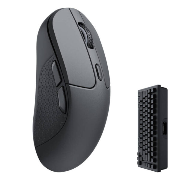 Belaidė žaidimų pelė "Keychron M3 RGB 4000 Hz" (juoda) [M3-A4].