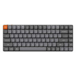"Keychron K3 Max RGB" belaidė mechaninė klaviatūra, žemo profilio, raudonas jungiklis (juoda) [K3M-H1].