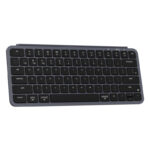 "Keychron B1 Pro" 2.4G belaidė itin plona klaviatūra (pilka) [B1P-K1].