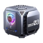 49841_1 AceMagic M1A MINI kompiuteris AceMagic M1A Intel Core i7 12700H + RTX3070 16GB RAM + 1TB tamsiai pilka