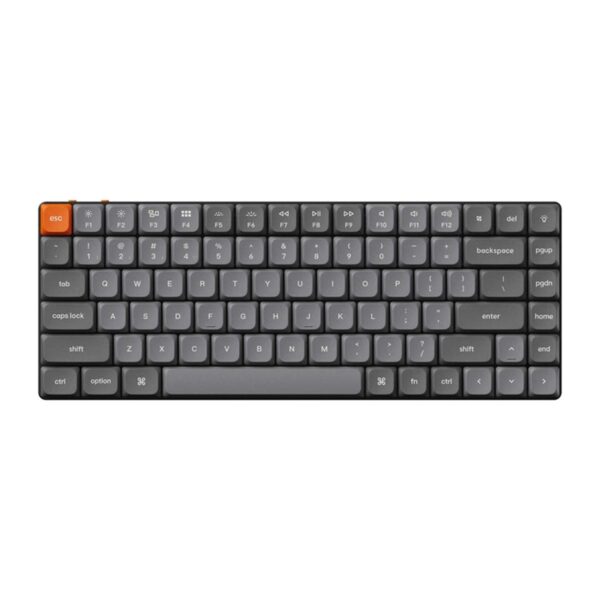 "Keychron K3 Max RGB Brown Switch" belaidė žemo profilio klaviatūra (juoda) [K3M-H3].