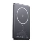 51108_1 "Mcdodo MC-4641" itin plonas 5000 mAh 1C magnetinis powerbank, belaidis (auksinis)
