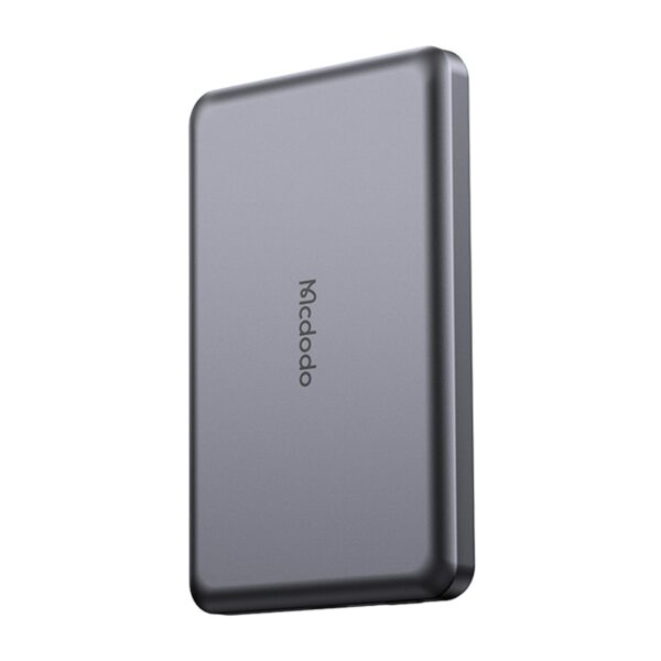 51108_2 "Mcdodo MC-4641" itin plonas 5000 mAh 1C magnetinis powerbank, belaidis (auksinis)