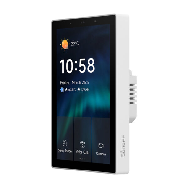 SONOFF NSPanel Pro 120 išmanusis valdymo pultas su "WiFi/Bluetooth/ZigBee" (baltas)