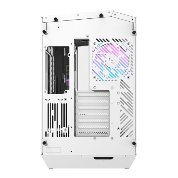 Darkflash DY470 kompiuterio korpusas (baltas) + 4 ventiliatoriai + GPU laikiklis