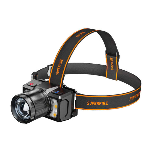 28032_1 Priekinis žibintas Superfire HL25, 700lm, USB-C