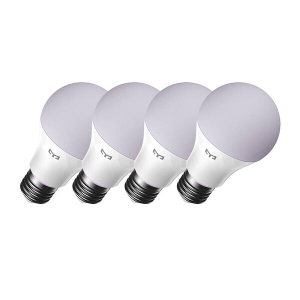 Yeelight E27 išmanioji lemputė W4 (spalvota) - 4 vnt.
