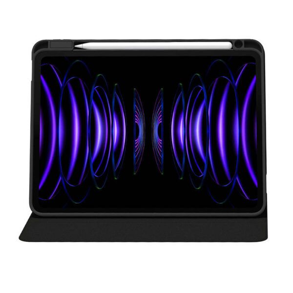 Baseus Minimalist Series IPad PRO 12.9 Magnetinis apsauginis dėklas (juodas)