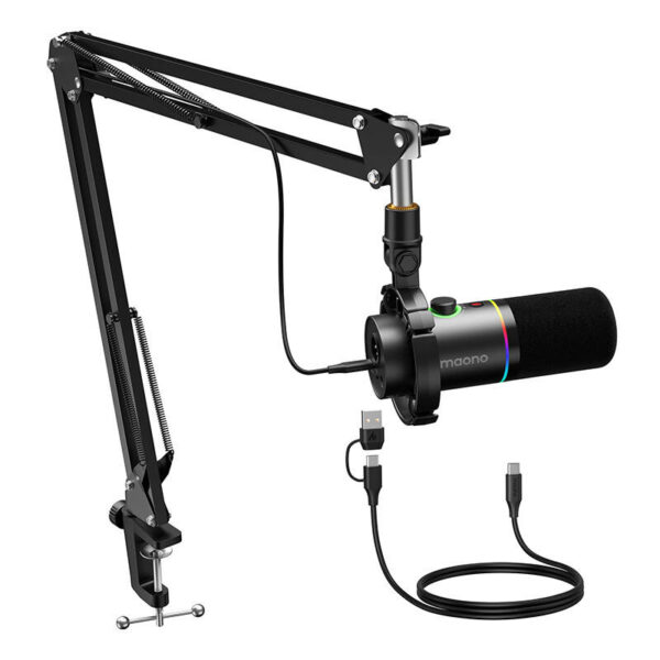 Dinaminis mikrofonas Maono PD200XS (juodas)