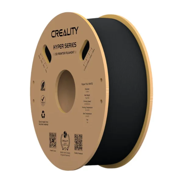 "Hyper PLA" gija Creality (juoda)