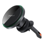 Magnetinis automobilinis telefono laikiklis, įkroviklis Choetech T204-F, 15 W (juodas)