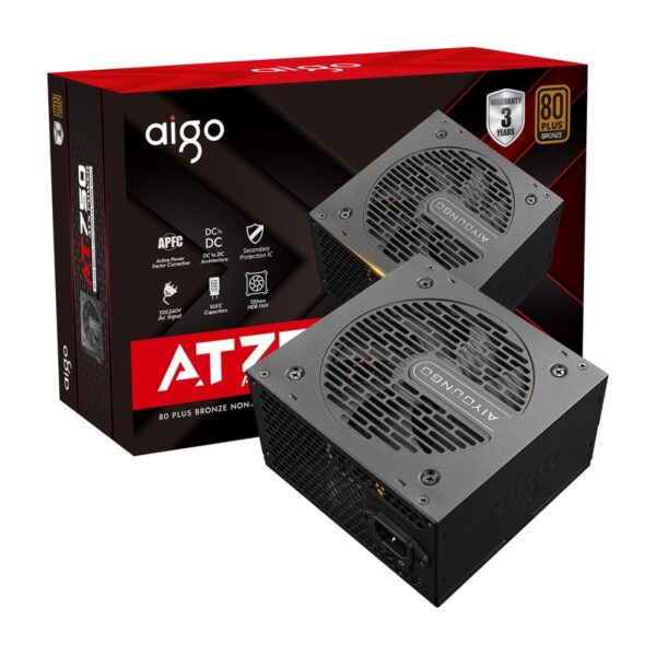 "Aigo AT750" kompiuterio maitinimo šaltinis (juodas)