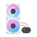 50364_1 "Darkflash DH240D" CPU vandens aušintuvas (baltas)